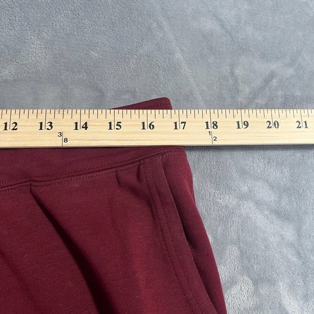 Polo Ralph Lauren Sweatpants Joggers Mens Large Burgundy Red Blue Pony Pants
